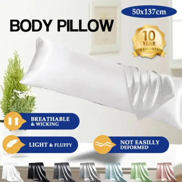 Body Pillows for Adults, Long Pillows for Sleeping Firm Full Body Pillow 20"x54"