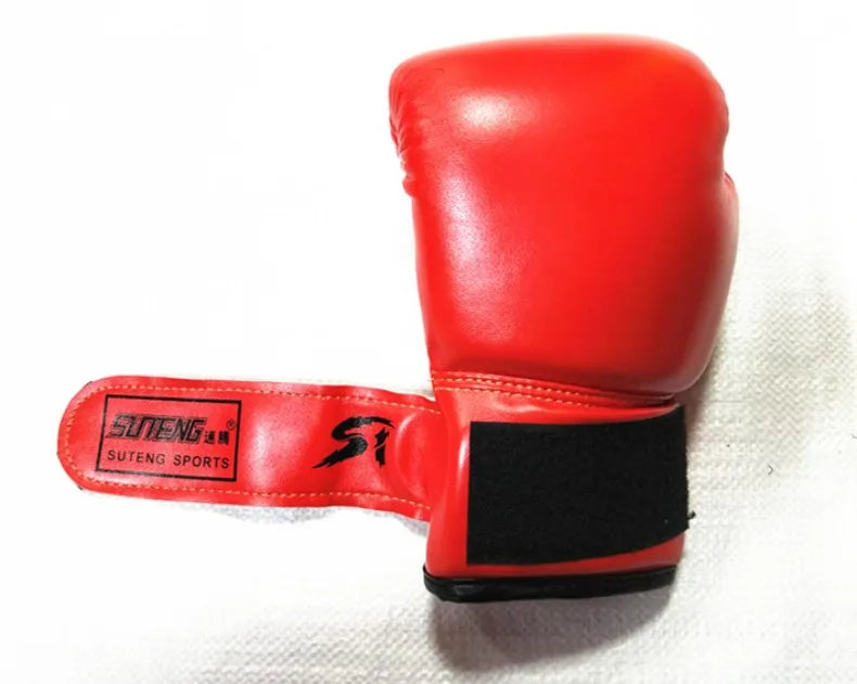 1 Pairs Kids Boxing Gloves Breathable PU Leather for Punching Bag Training Muay Thai Karate Sparring Youth Hand Protection