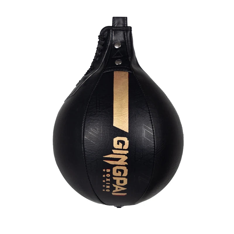 High Quality Fight Boxing Training Punching Bag Fitness Muay Thai Reaction Speed Ball Pear Inflatable Boxing Bag Equipment