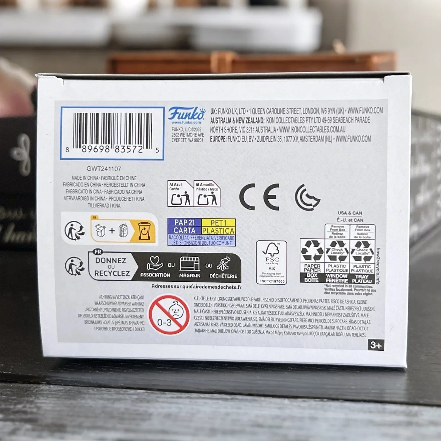 John Wick Funko Pop Figure John Wick With Dual Knives #1763 Vinyl figure 3.85 inches Toys Collectible Limited Edition Toy Gift