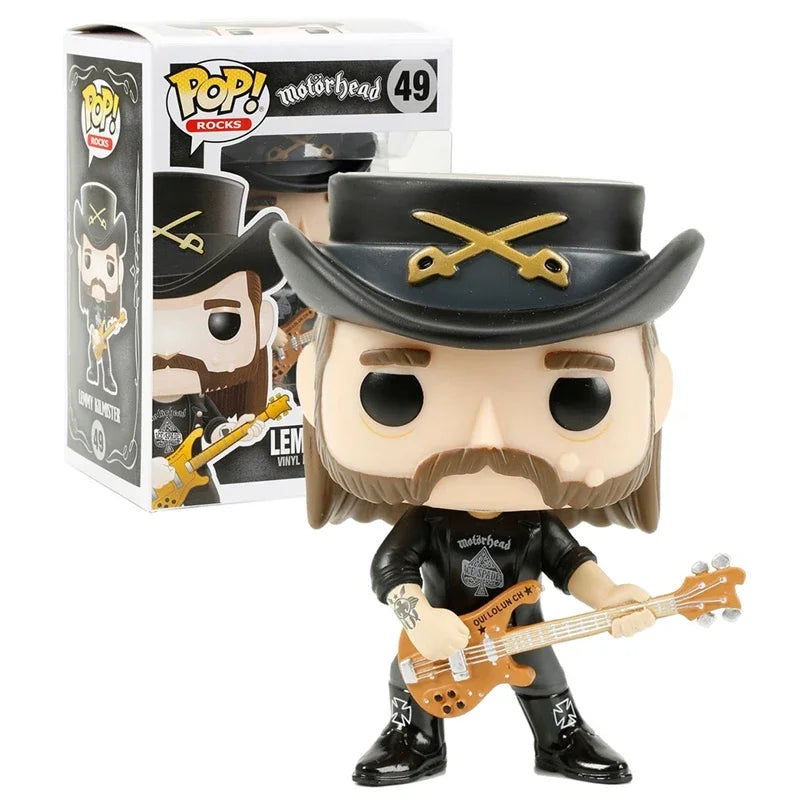 funko pop Lemmy Kilmister #49 Vinyl Dolls Action Figures Pop! Kilmister Lemmy