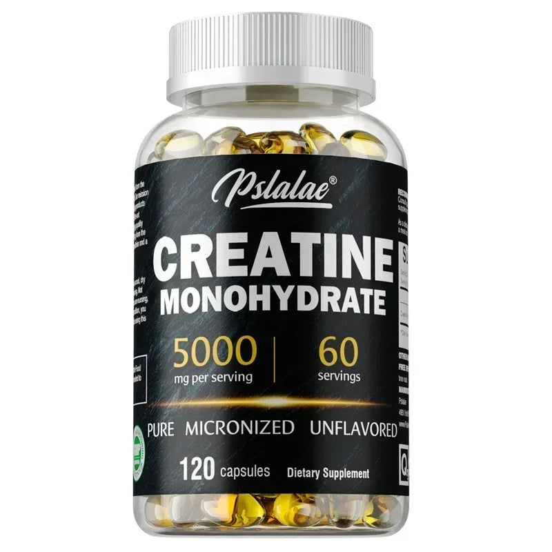 Creatine Monohydrate Supplement - To Help Build Muscle, Enhance Energy and Performance