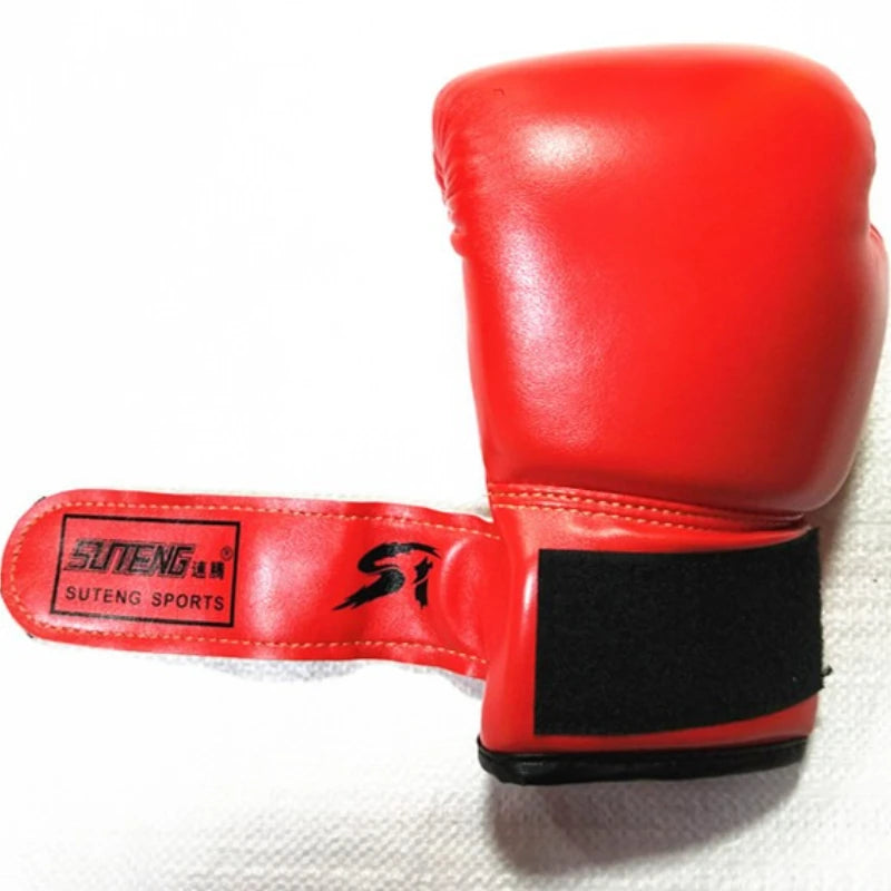 1 Pairs Kids Boxing Gloves Breathable PU Leather for Punching Bag Training Muay Thai Karate Sparring Youth Hand Protection