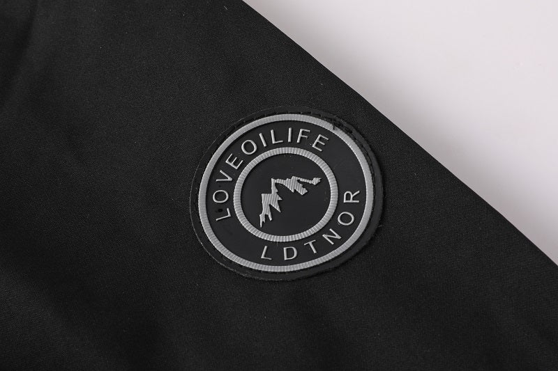 Men's Fashion Casual Windbreaker Bomber Jacket Coat, Outdoor Waterproof Thin Jacket For Spring & Fall