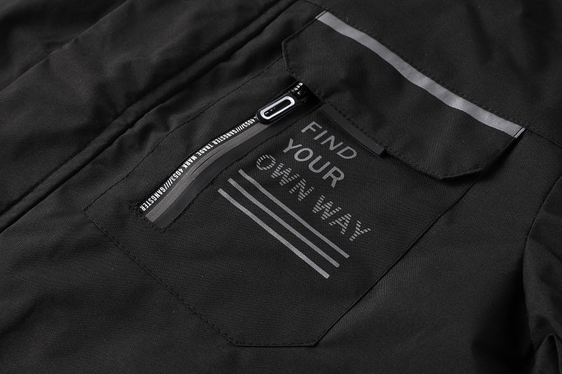 Men's Fashion Casual Windbreaker Bomber Jacket Coat, Outdoor Waterproof Thin Jacket For Spring & Fall