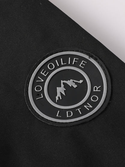 Men's Fashion Casual Windbreaker Bomber Jacket Coat, Outdoor Waterproof Thin Jacket For Spring & Fall