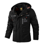 Men's Fashion Casual Windbreaker Bomber Jacket Coat, Outdoor Waterproof Thin Jacket For Spring & Fall