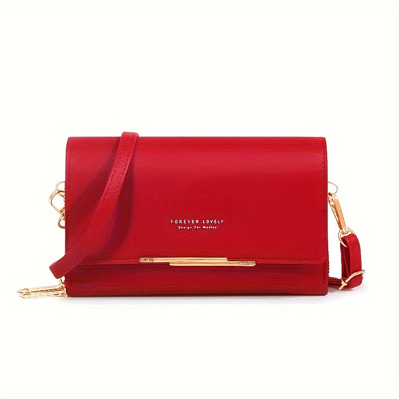 Women's Small Messenger Shoulder Bag Mobile Phone Bag Card Holder Wallet Handbag