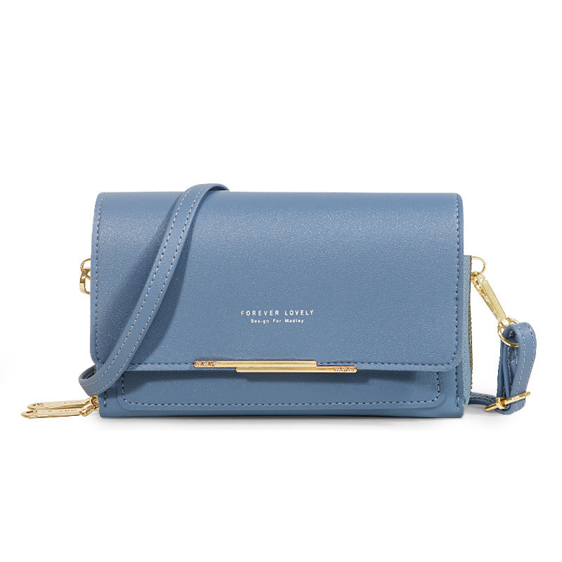Women's Small Messenger Shoulder Bag Mobile Phone Bag Card Holder Wallet Handbag
