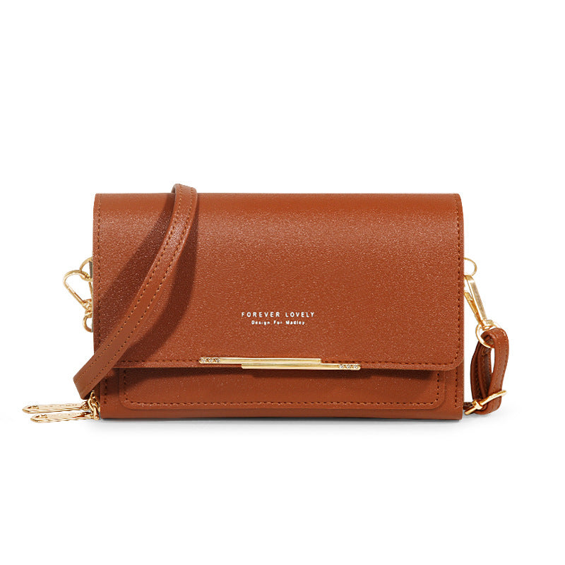 Women's Small Messenger Shoulder Bag Mobile Phone Bag Card Holder Wallet Handbag