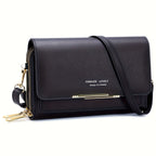 Women's Small Messenger Shoulder Bag Mobile Phone Bag Card Holder Wallet Handbag
