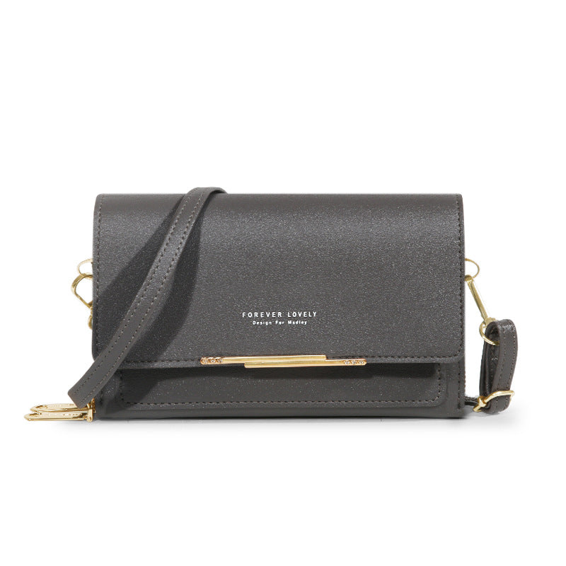 Women's Small Messenger Shoulder Bag Mobile Phone Bag Card Holder Wallet Handbag