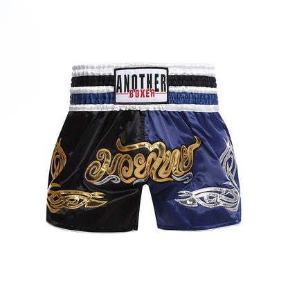 Boxing Shorts for Men Women Children, High Grade Muay Thai Man, Black BJJ Shorts, ONE Championship Quick-Dry Training MMA Pants