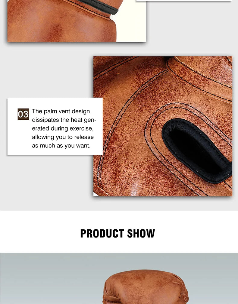 Wholesale Adult Men's Boxing Gloves Sandbag Training Punching Gloves 8 10 12oz MMA Fight Boxing Muay Thai Match Special Gloves