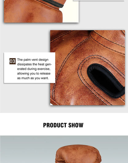 Wholesale Adult Men's Boxing Gloves Sandbag Training Punching Gloves 8 10 12oz MMA Fight Boxing Muay Thai Match Special Gloves