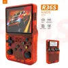 R36S Retro Handheld Video Game Console Arkos System 3.5 Inch IPS Screen Video Player 64/128GB Classic Gaming