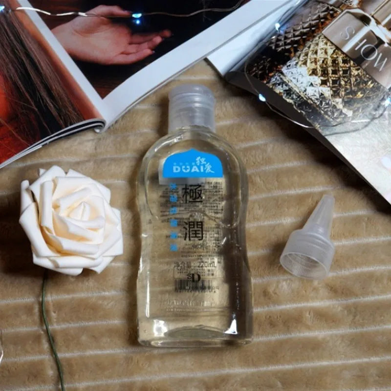 DUAI 220ML Anal Lubricant for sex water based lubricant Personal lubricant sexual massage oil sex lube , Adult Sex products