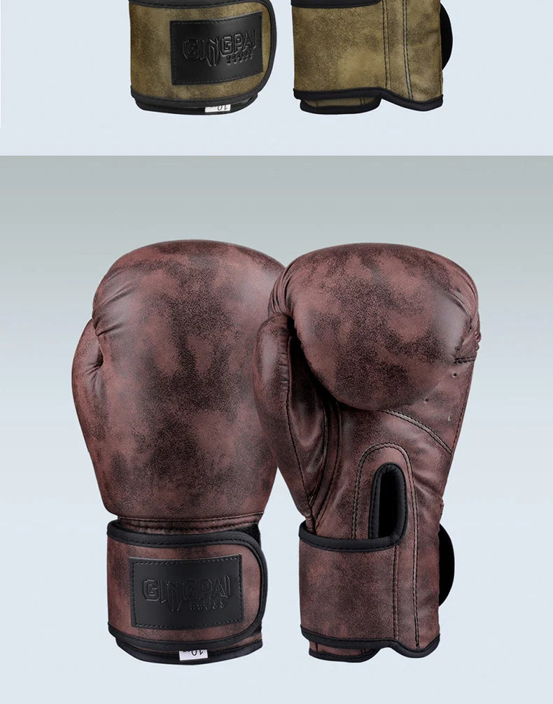 Wholesale Adult Men's Boxing Gloves Sandbag Training Punching Gloves 8 10 12oz MMA Fight Boxing Muay Thai Match Special Gloves