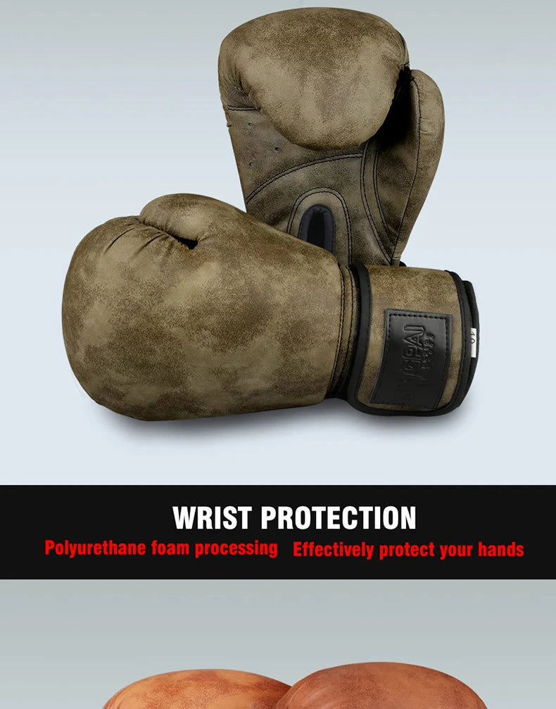 Wholesale Adult Men's Boxing Gloves Sandbag Training Punching Gloves 8 10 12oz MMA Fight Boxing Muay Thai Match Special Gloves
