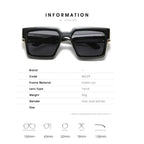 Brand fashion sunglasses for ladies Uv400 glasses with double frames and large frames Luxuriously decorated large face chameleon