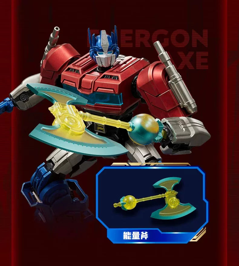 BLOKEES Transformers One Building Blocks Robot action edition Orion Pax G1 Optimus Prime Soundwave Action Figures Splicing toys