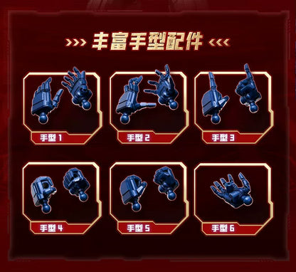 BLOKEES Transformers One Building Blocks Robot action edition Orion Pax G1 Optimus Prime Soundwave Action Figures Splicing toys