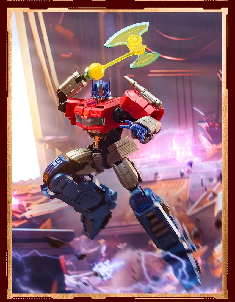 BLOKEES Transformers One Building Blocks Robot action edition Orion Pax G1 Optimus Prime Soundwave Action Figures Splicing toys