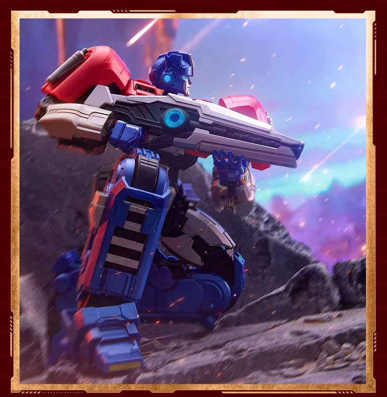 BLOKEES Transformers One Building Blocks Robot action edition Orion Pax G1 Optimus Prime Soundwave Action Figures Splicing toys