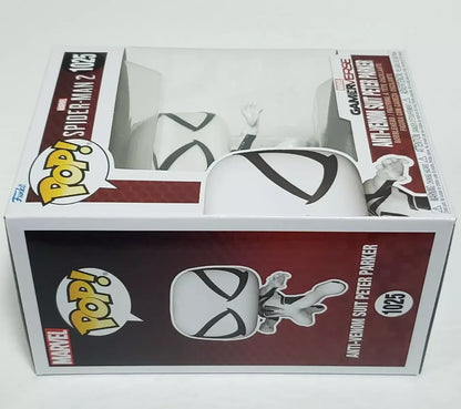 Marvel Spider Man Figure Anti Venom Suit Peter Parker # 1025 Funko Pop 4.15 in Figures Collectible Limited Edition Model Toy