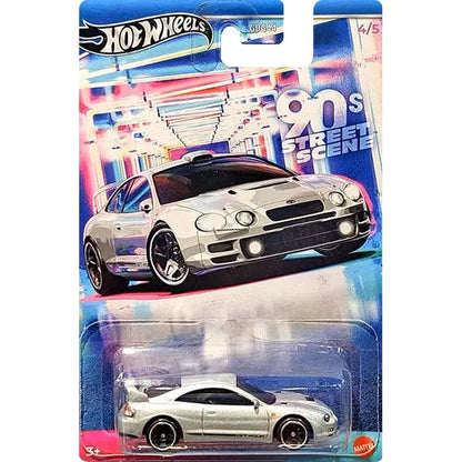 Original Hot Wheels Car 90s Street Scene Boy Toy 1/64 Diecast Nissan 180SX Mitsubishi Lancer Evolution Toyota Celica Honda Civic