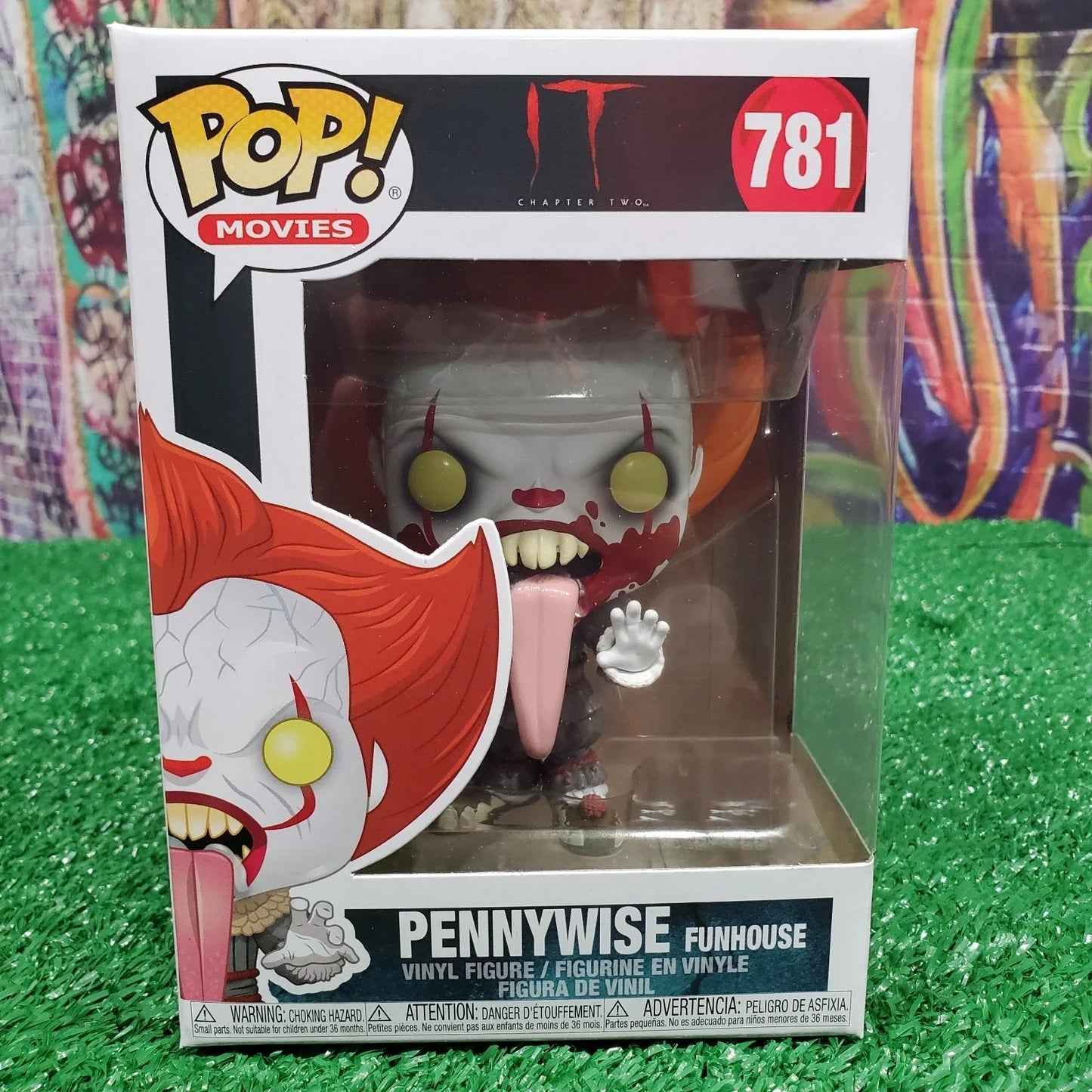 It Chapter 2 Figure Pennywise (Funhouse) #781 Funko Pop! Vinyl Figure Collectible Limited Edition Figurine Decoration Model Toy
