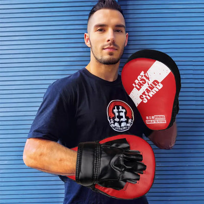 1pc Boxing Hand Target Martial Thai Kick Sanda Training Thickened Karate Training Mitt Focus Punch Pads Five-finger Hand Target