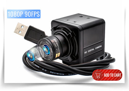 WGWK 4K CMOS POE Digital Live Stream Camera 3/4/5/8MP HD Security Protection Webcam Industrial 2.1/5-100mm Manual Varifocal Lens