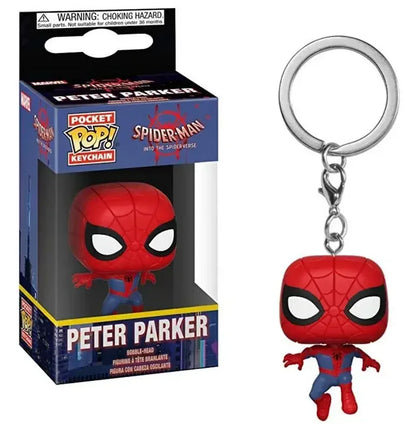 NEW FUNKO POP MARVELs Spider-Man Spider-GWEN GREEN GOBLIN ZOMBIE HUNTER SPIDEY Peter Parker Mysterio Keychain Vinyl Figure Toys