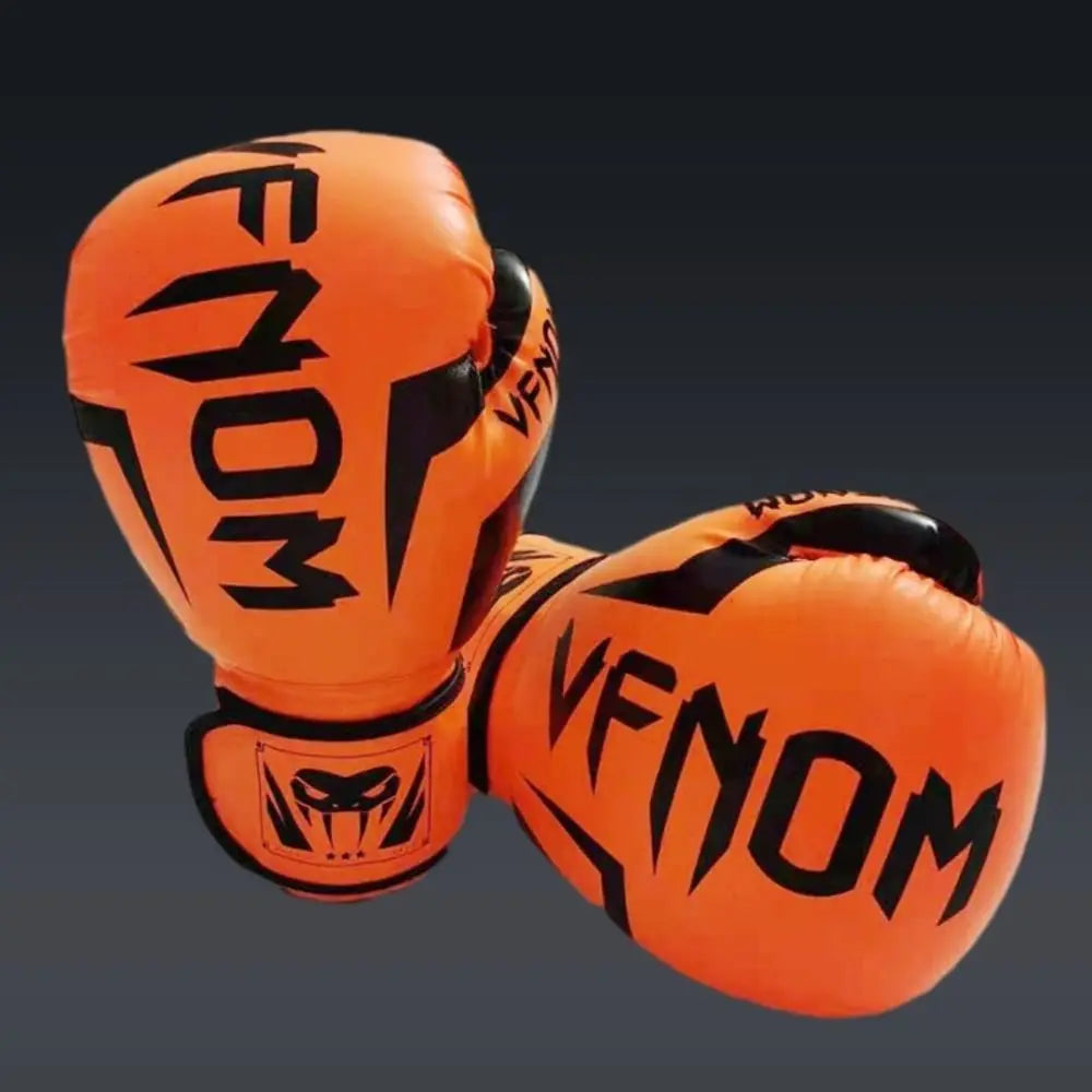 6/10/12/14Oz Kids Adult Boxing Gloves Breathable Professional Sanda Muay Thai Fighting Gloves PU Workout Gloves