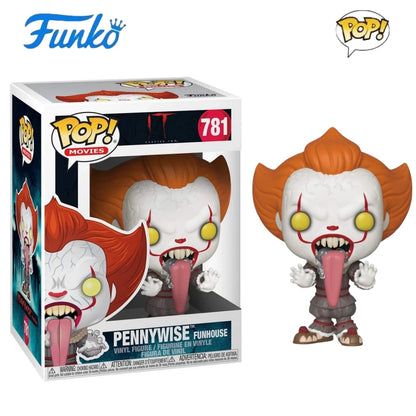 It Chapter 2 Figure Pennywise (Funhouse) #781 Funko Pop! Vinyl Figure Collectible Limited Edition Figurine Decoration Model Toy