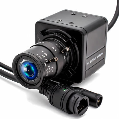 WGWK 4K CMOS POE Digital Live Stream Camera 3/4/5/8MP HD Security Protection Webcam Industrial 2.1/5-100mm Manual Varifocal Lens