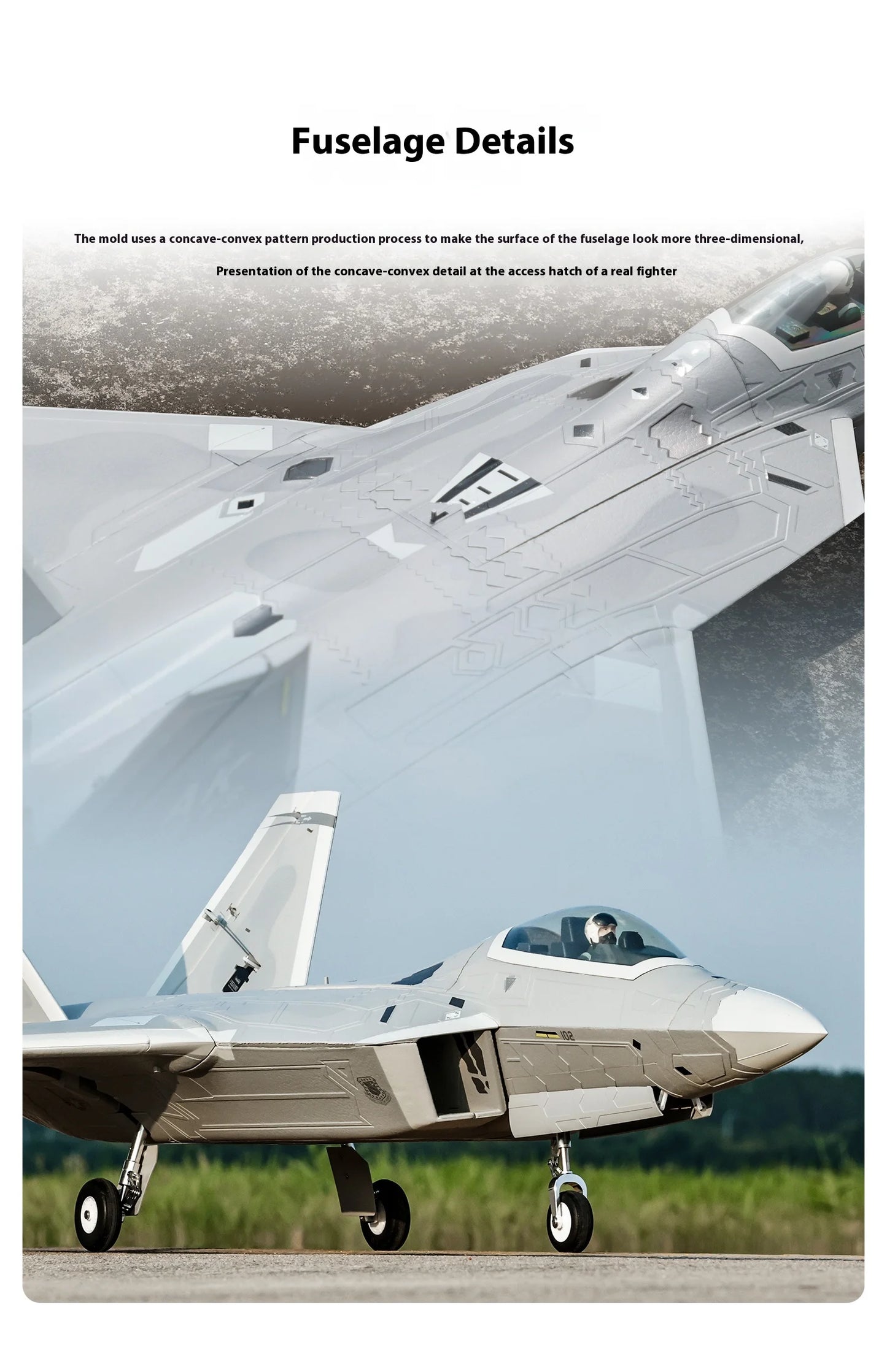 New Products In 2025 Freewing Flying Wing Model 70mm F-22 Raptor "Raptor" Ducted Model Airplane Toy Model