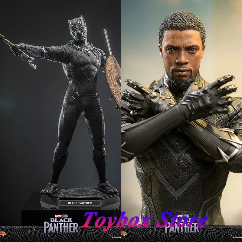 HOTTOYS HT MMS671 1/6 Scale Black Panther Movable Action Figure Marvel Immortal Legend Super Hero 12" Full Set Soldier Model
