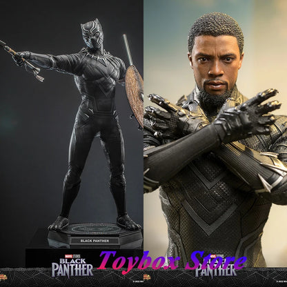 HOTTOYS HT MMS671 1/6 Scale Black Panther Movable Action Figure Marvel Immortal Legend Super Hero 12" Full Set Soldier Model