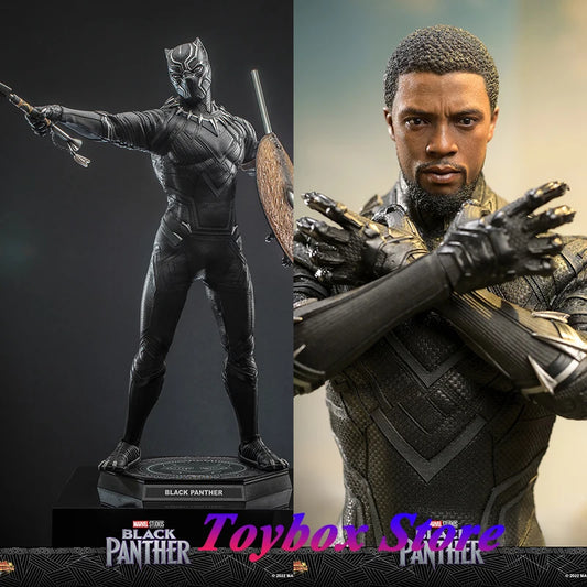 HOTTOYS HT MMS671 1/6 Scale Black Panther Movable Action Figure Marvel Immortal Legend Super Hero 12" Full Set Soldier Model