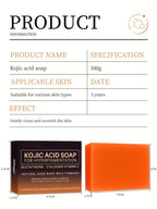 100g Kojic Acid Soap Glutathione Hand Soap Papaya Bath Soap Face Cleanser Makeup Remover