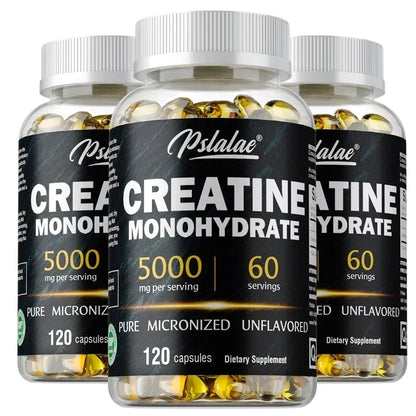 Creatine Monohydrate Supplement - To Help Build Muscle, Enhance Energy and Performance