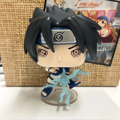 Anime Naruto Sasuke Uchiha Figure (Glow) #1969 FUNKO POP 4.5 inch Vinyl Figures Collectible Limited Edition Model Toy Gift