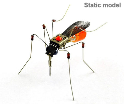 STEAM DIY Robotic Insects Science Invention Electronic Animal for School Competition Non-soldered DIY Kit Stem Toys Robot Animal