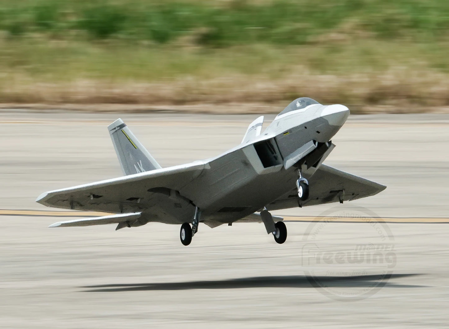 New Products In 2025 Freewing Flying Wing Model 70mm F-22 Raptor "Raptor" Ducted Model Airplane Toy Model
