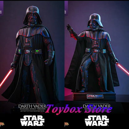 HOTTOYS HT MMS777 1/6 Collectible Darth Vader Dueling Effect Version Figure Star Wars Exclusive Helmet Decor 12" Male Figruine