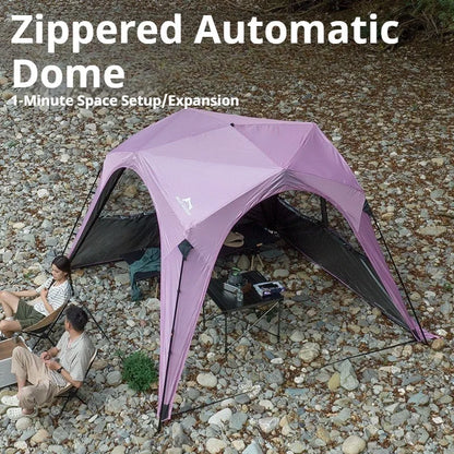 Relaxing Rainproof Sun Shelter Large Space Sun Protection Quick Automatic Opening Tents Multifunctional Camping Supplies