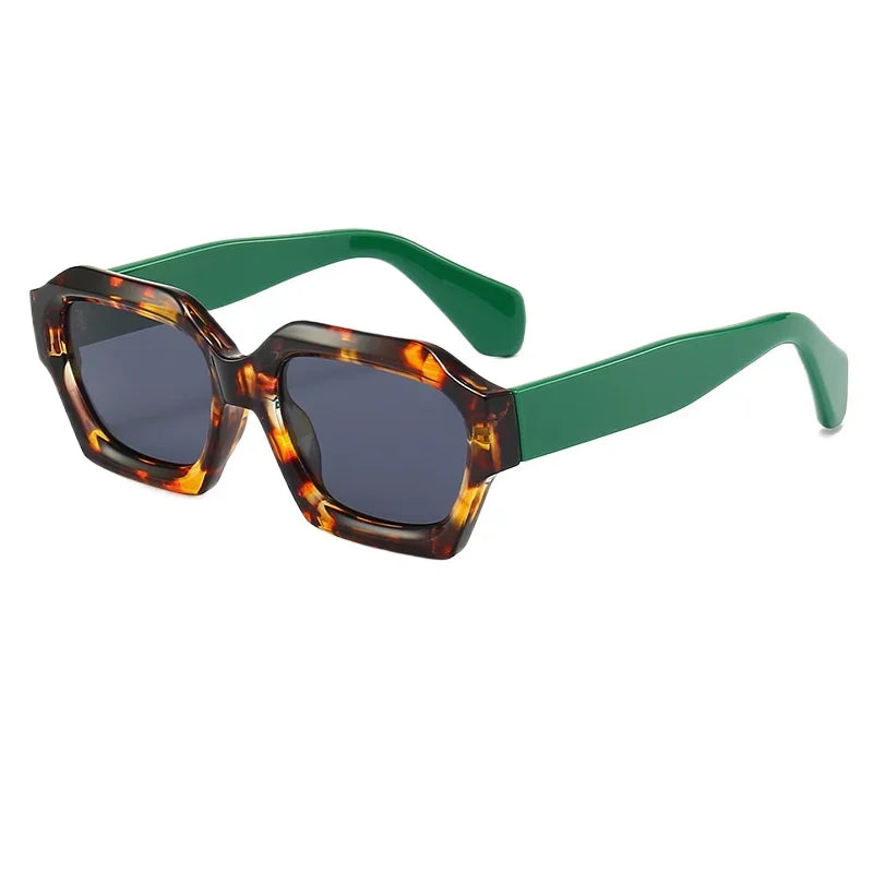 Fashion Square Sunglasses New Woman Luxury Brand Small Rectangle Sun Glasses Female Gradient Eyewear UV400 Oculos De Sol
