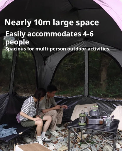 Relaxing Rainproof Sun Shelter Large Space Sun Protection Quick Automatic Opening Tents Multifunctional Camping Supplies